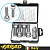 FARAD FLOWERLOCK | Болты секретки М14х1.5х45 Сфера R13 Вращающееся кольцо Ключ 17 (2 ключа)