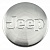 Колпачки на диски Jeep (55/49) Серебристые 52090402