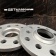 GETMANN | Колесная проставка 10мм PCD 5x112/100 DIA 57.1 Audi, Seat, Skoda, Volkswagen (Под родные диски на заднюю ось) Кованая
