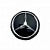 Колпачки на диски Mercedes AMG (75/70) Черные A 000 400 09 00