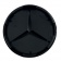 Колпачки на диски Mercedes (65/60) Черные