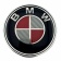 Колпачки на диски BMW (68/65) Белый/Красный Колпачки на диски BMW (68/65) Белый/Красный