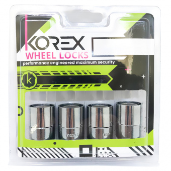 Korex | Гайки секретные М12x1.25x36 Конус Вращающееся кольцо Ключ 19-21 (Subaru, Suzuki, Niva, Nissan, Infiniti, Matiz)