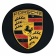 Колпачки на диски Porsche (65/47) Черные 95B601150A Колпачки на диски Porsche (65/47) Черные 95B601150A