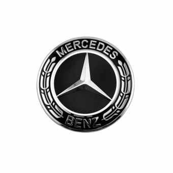 Колпачки на диски Mercedes (75/70) Черные