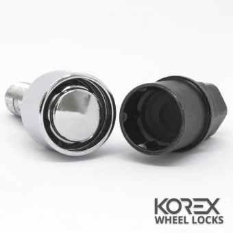Korex | Болты секретные М14x1.5x28 Конус Вращающееся кольцо Ключ 17-19 (Audi, Seat, Skoda, Mercedes, Volkswagen) неоригинальные диски