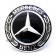 Колпачки на диски Mercedes (75/70) чёрные A1714000025 Колпачки на диски Mercedes (75/70) чёрные A1714000025