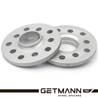 GETMANN | Колесная проставка 12мм PCD 5x112/100 DIA 57.1 Audi, Seat, Skoda, Volkswagen (под родные диски)